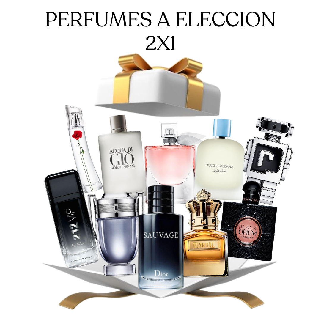 2x1 Perfumes a Elección