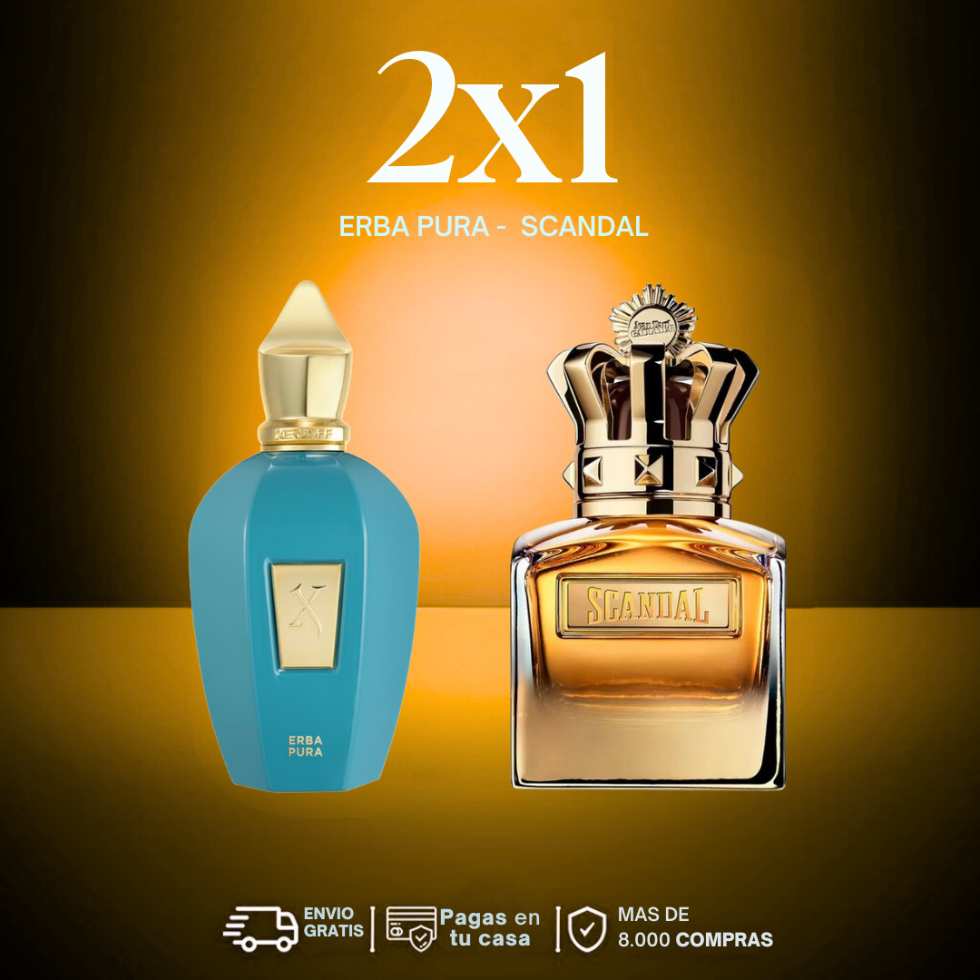 2X1 Erba Pura + Scandal