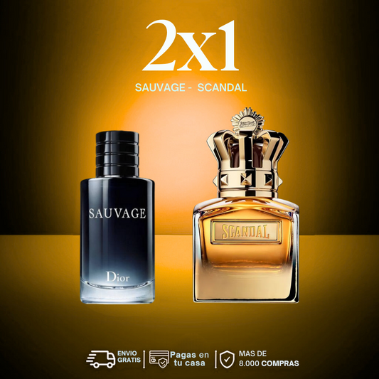 2X1 Sauvage + Scandal
