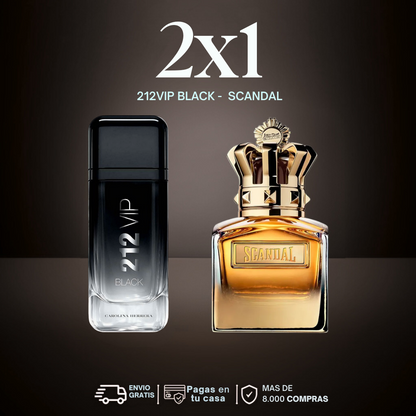 2X1 Scandal + 212Vip Black