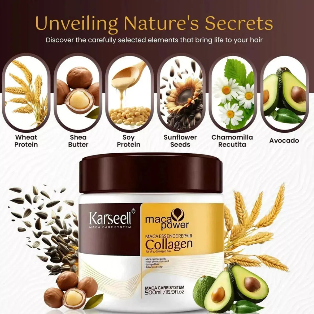 Baño De Crema Karseell Carsel Pelo Seco