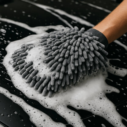 Combo Detailing™ | 2 Paños Microfibra Detail™ + Guante Microfibra Detail™