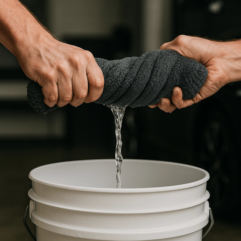 Combo Detailing™ | 2 Paños Microfibra Detail™ + Guante Microfibra Detail™