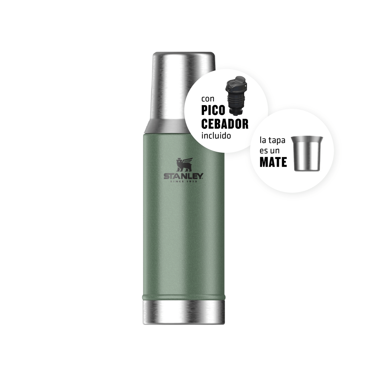 Termo Stanley Mate-System | 800 ml.